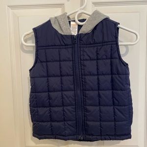 Gymboree boys beat with gray hood